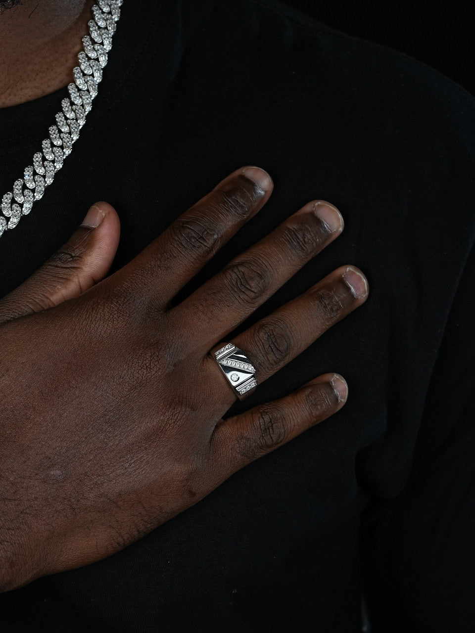 Moissanite Old Timer Ring | 925 Silver