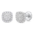 Moissanite MC Iced Out Earrings | 925 Silver