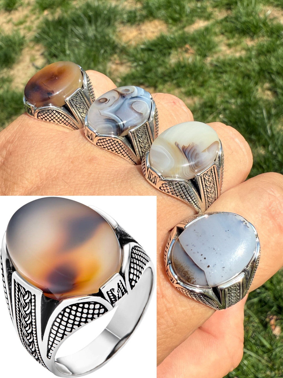 Wealth Ring | 925 Silver Oxidized