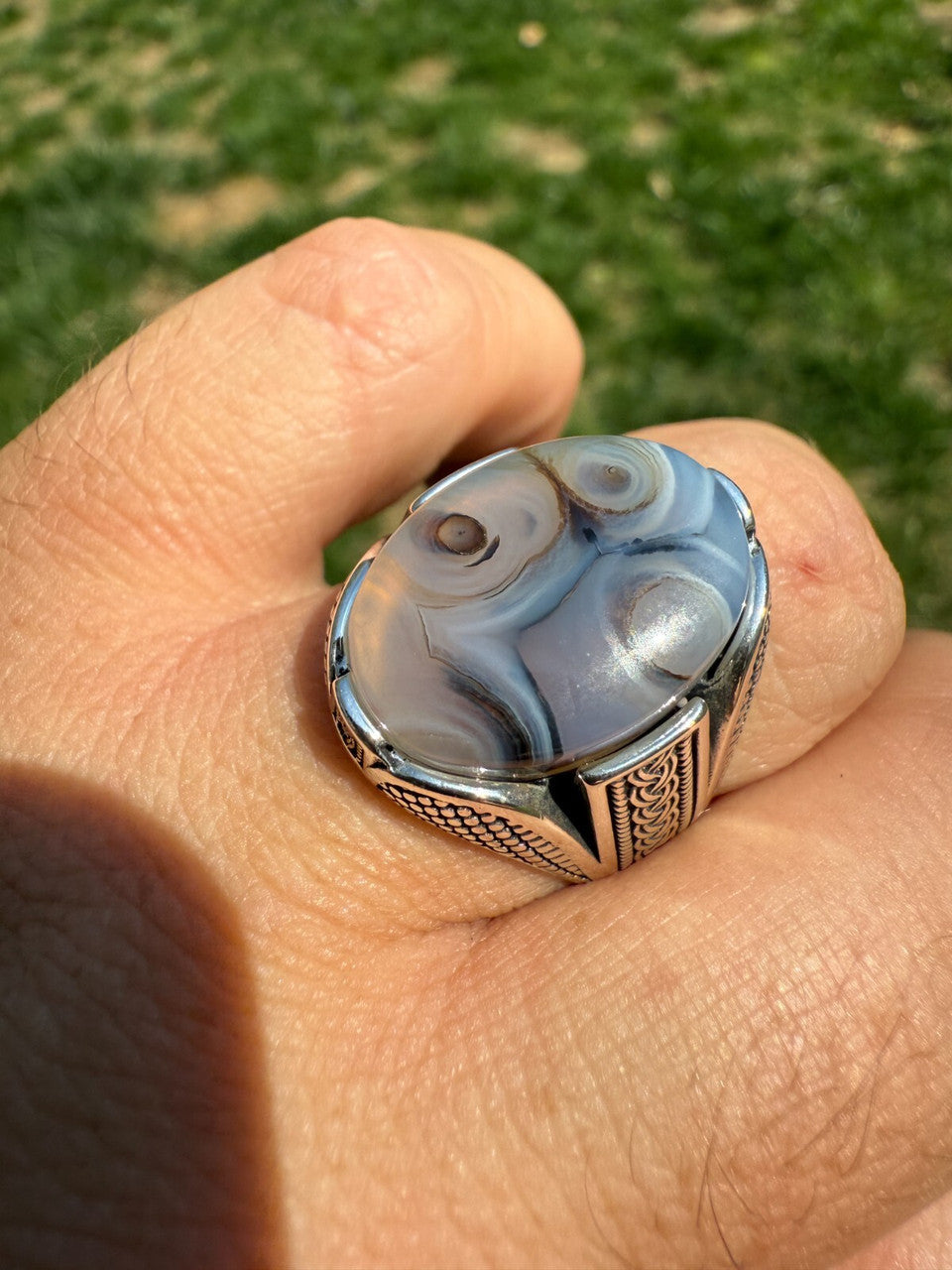 Wealth Ring | 925 Silver Oxidized