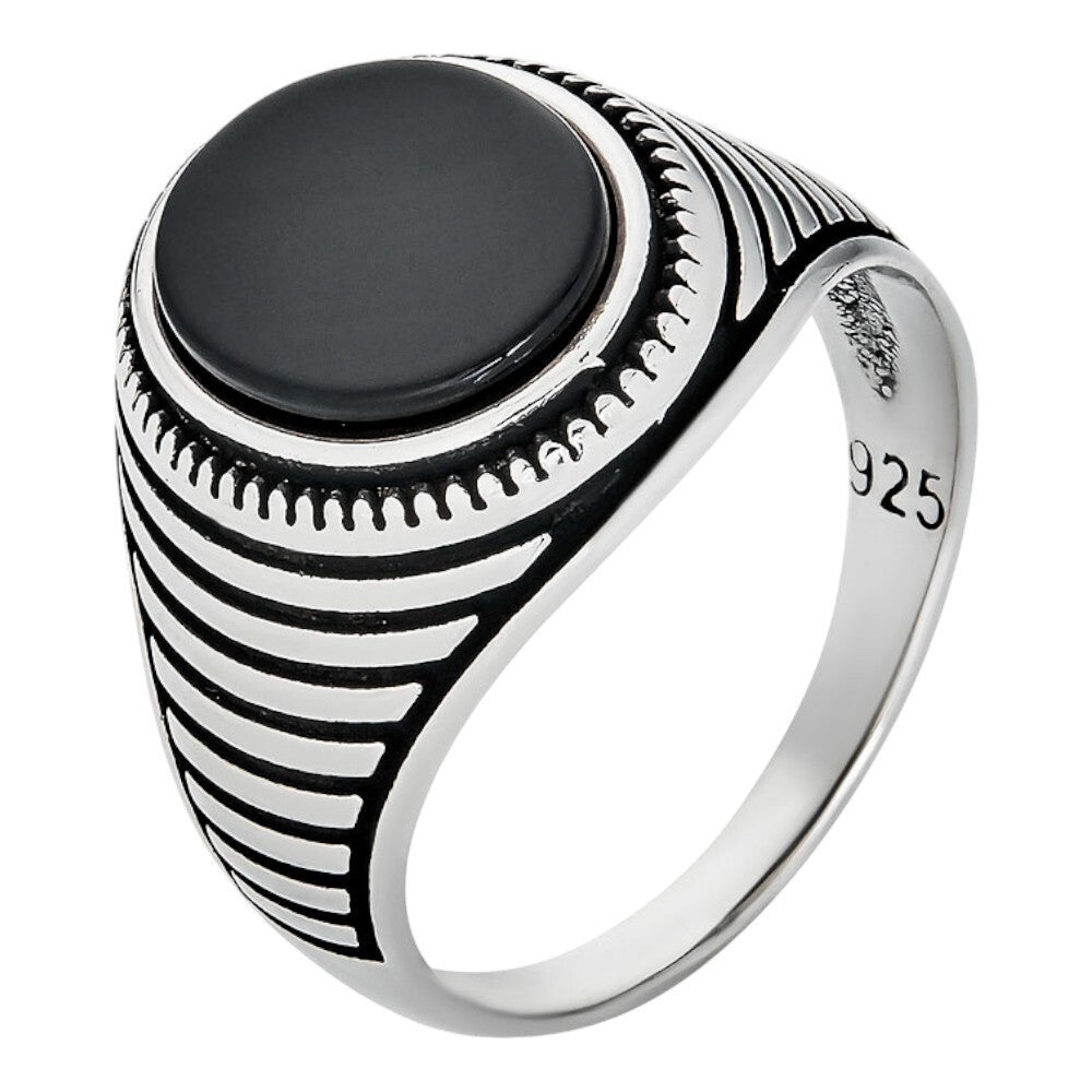Night Sky Ring | 925 Silver Oxidized