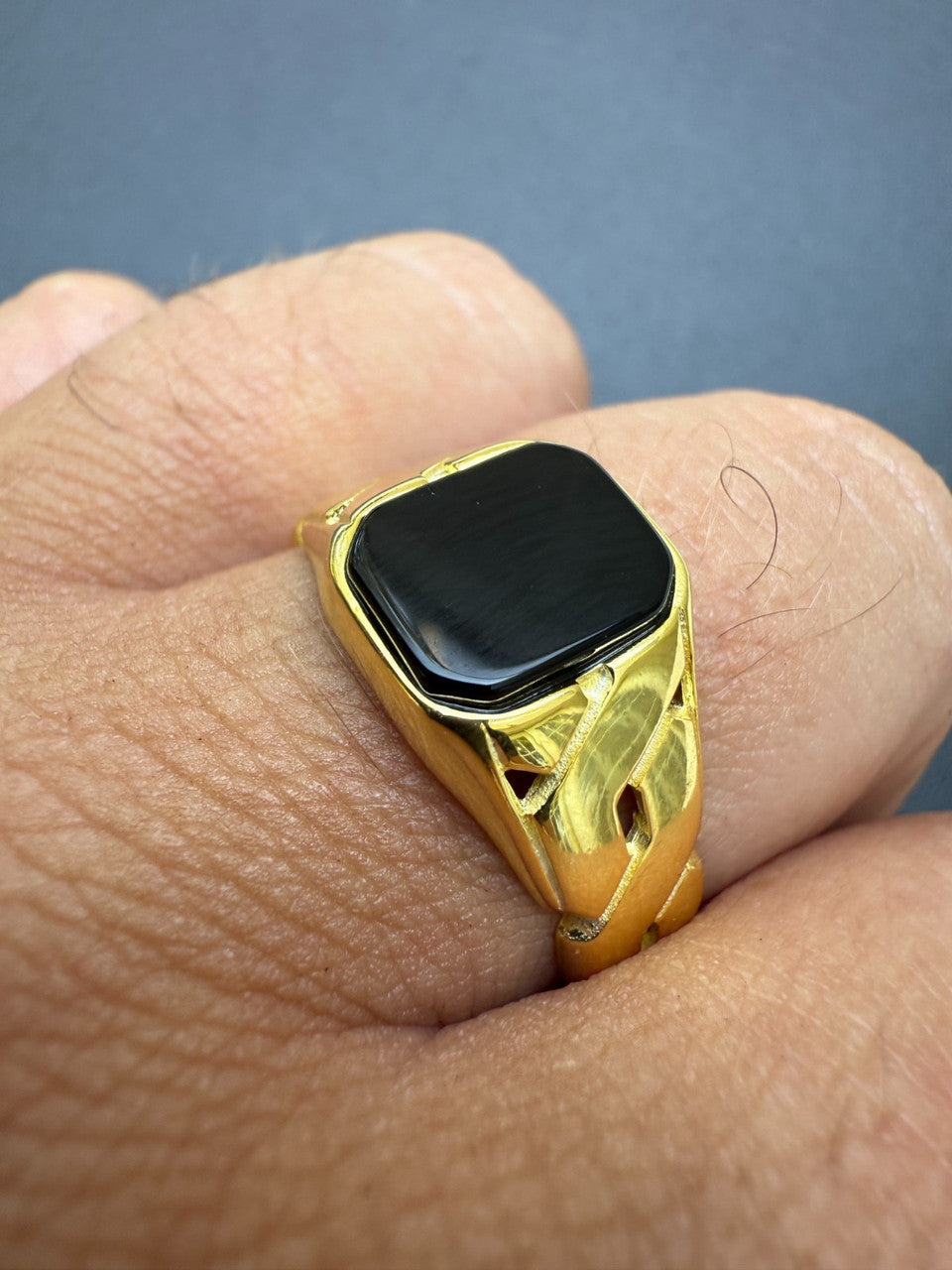 Miami Cuban Ring | 14k Gold Vermeil 925 Silver