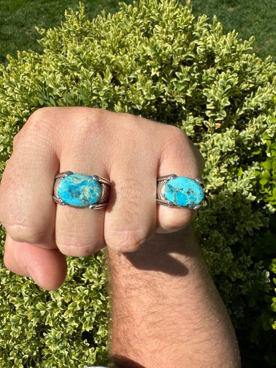 Classic Stone Eye Ring | 925 Silver Oxidized