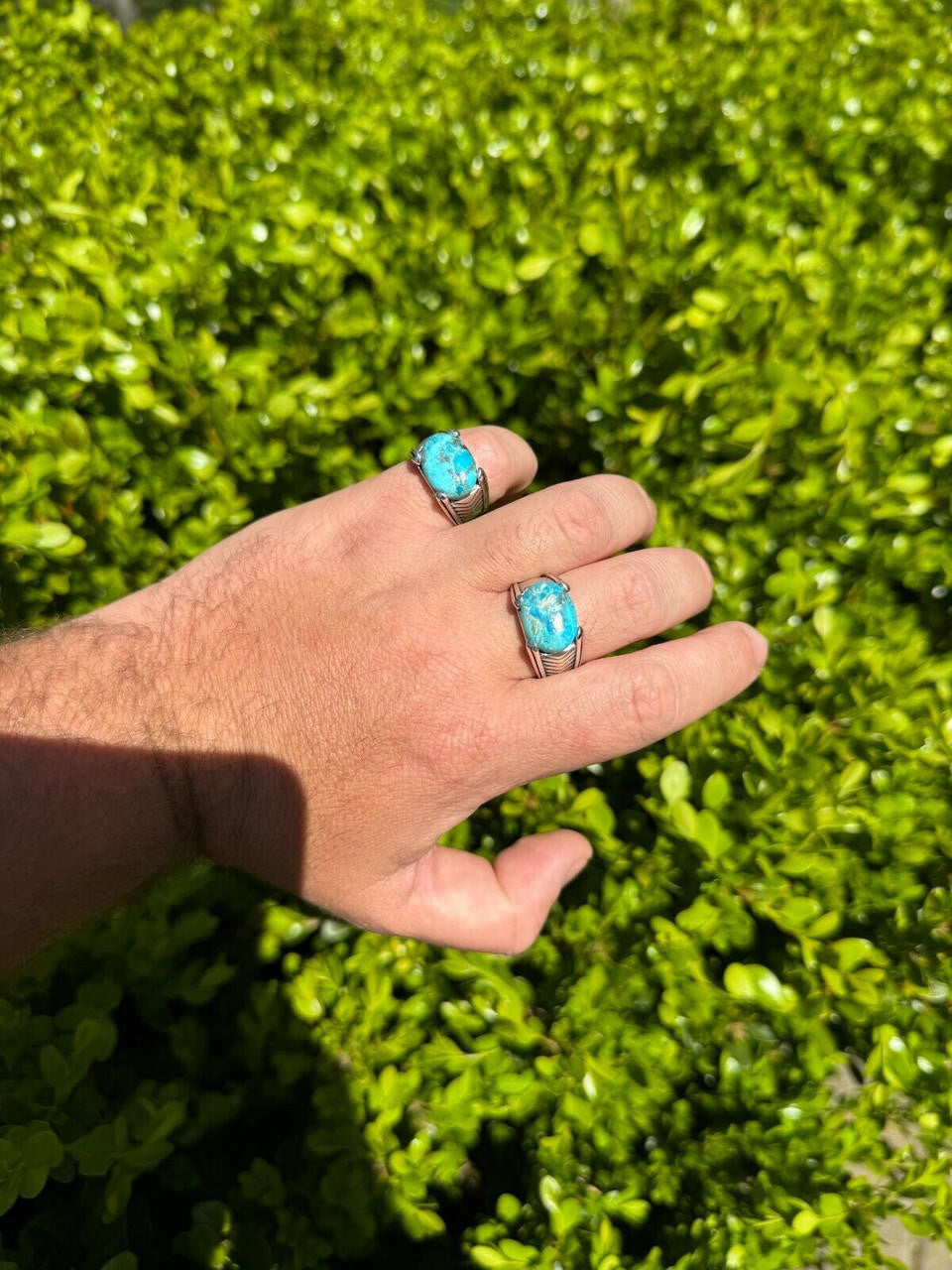 Classic Stone Eye Ring | 925 Silver Oxidized