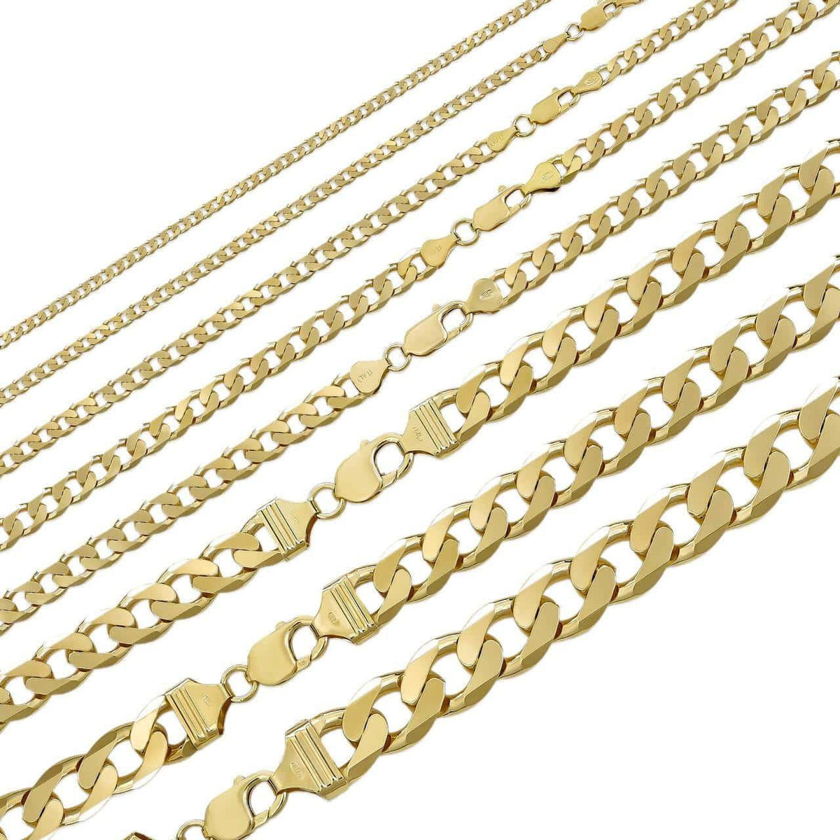 Curb Link Chain Necklace Or Bracelet | 14k Gold Vermeil 925 Silver