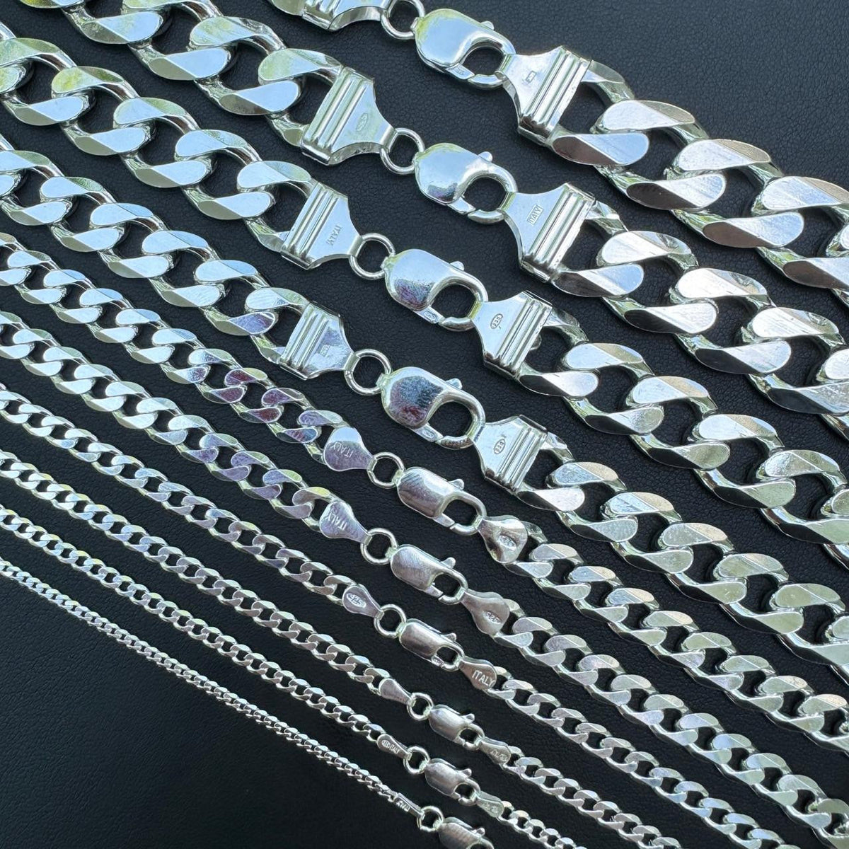 Curb Link Chain Necklace Or Bracelet | 925 Sterling Silver