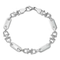 Custom Ferragamo Mariner Link Bracelet | 925 Sterling Silver