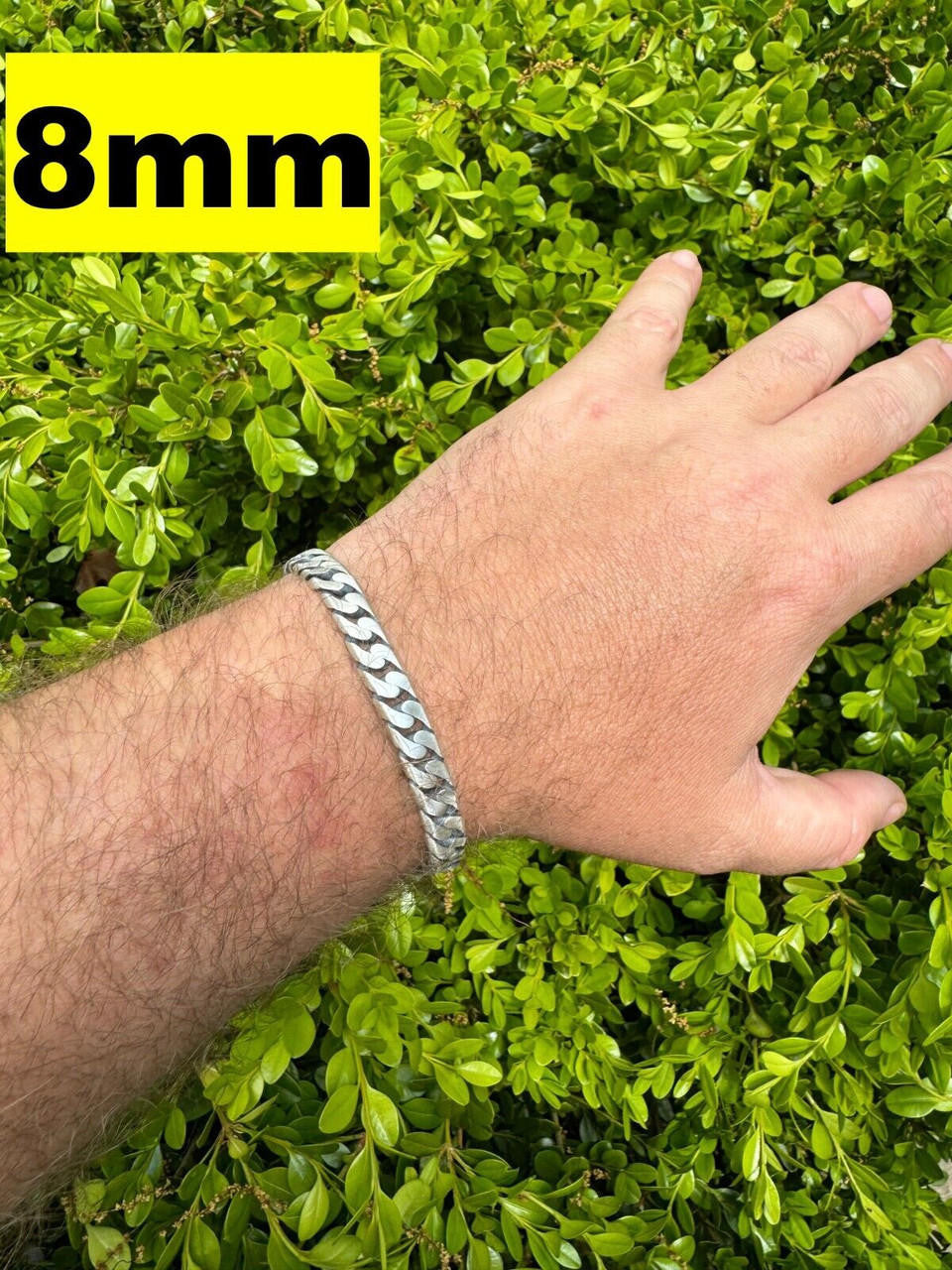 Modern Miami Cuban Link Chain Necklace Or Bracelet | 925 Sterling Silver Oxidized Gunmetal Finish