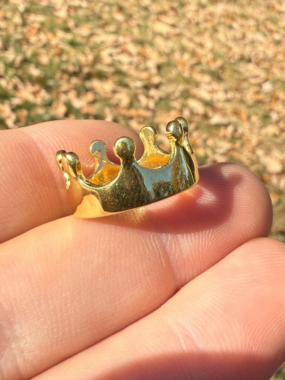 King/Queen Crown Ring | 14k Gold Vermeil 925 Silver