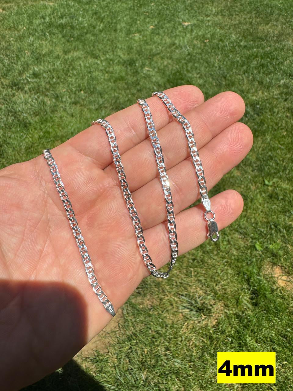 Mariner Link Chain Necklace Or Bracelet | 925 Sterling Silver