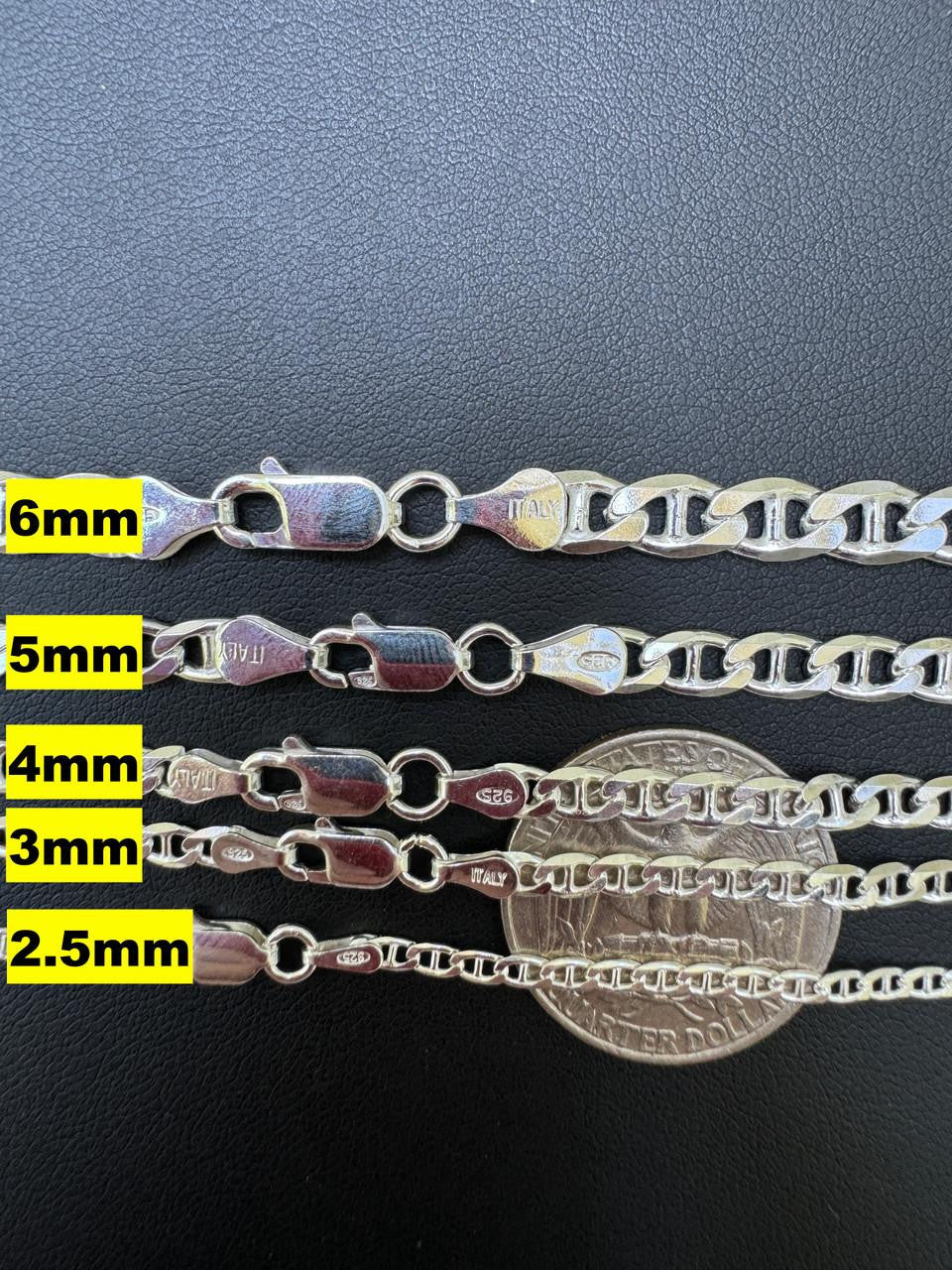 Mariner Link Chain Necklace Or Bracelet | 925 Sterling Silver