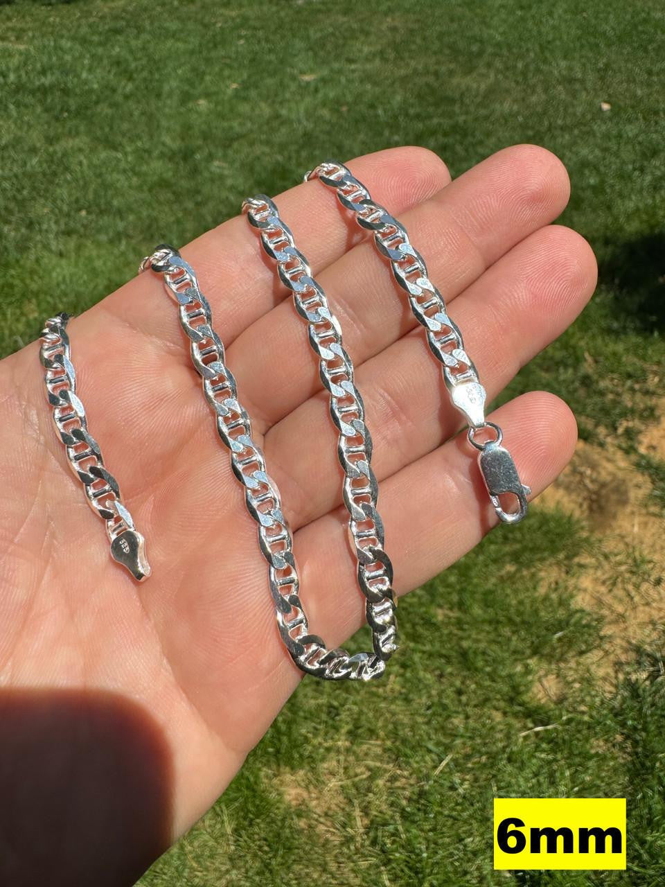 Mariner Link Chain Necklace Or Bracelet | 925 Sterling Silver