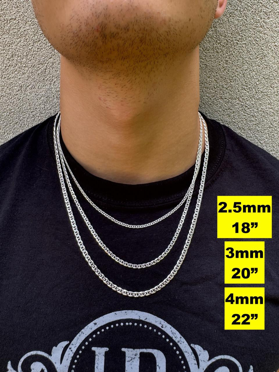 Mariner Link Chain Necklace Or Bracelet | 925 Sterling Silver