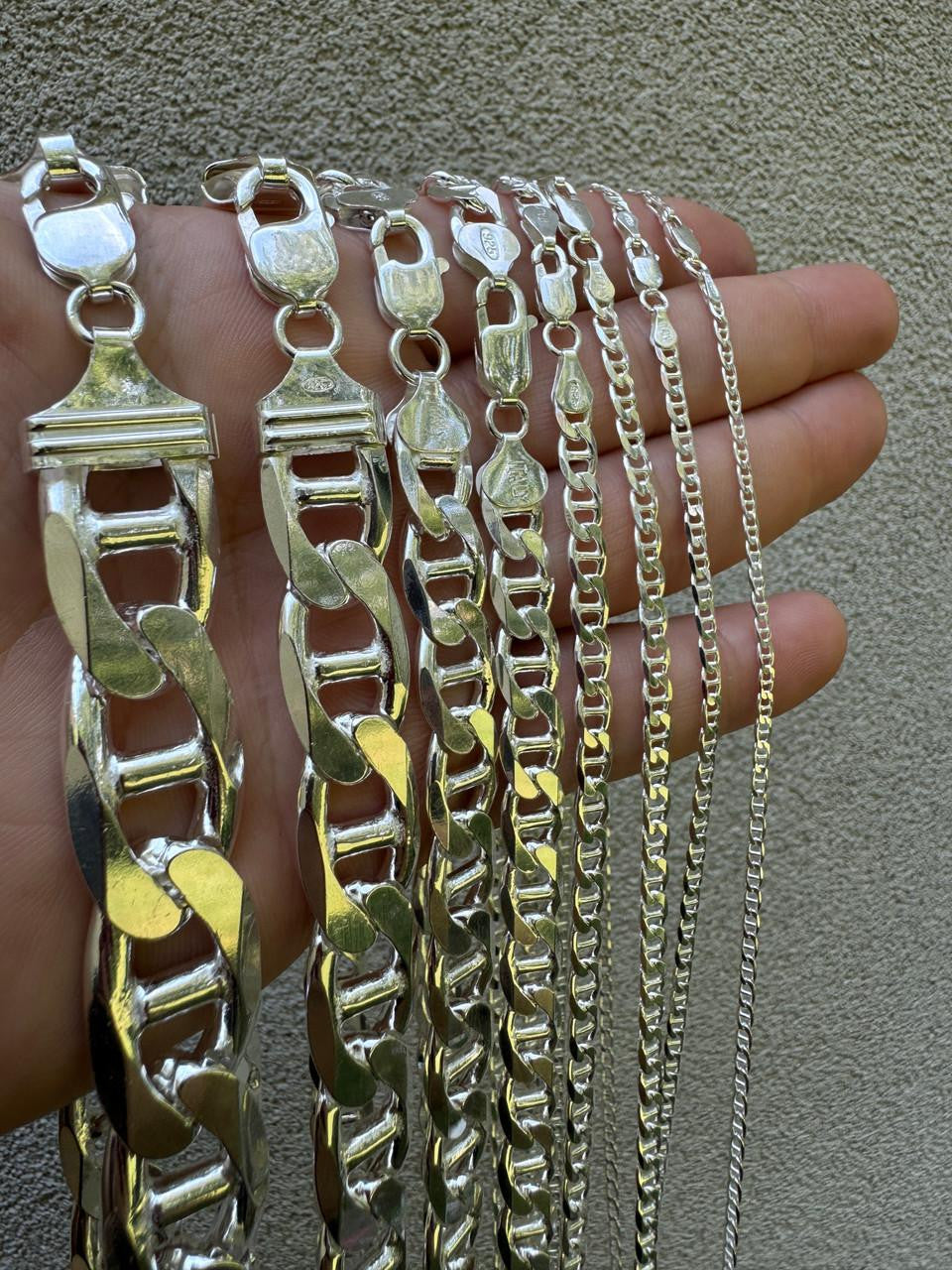 Mariner Link Chain Necklace Or Bracelet | 925 Sterling Silver