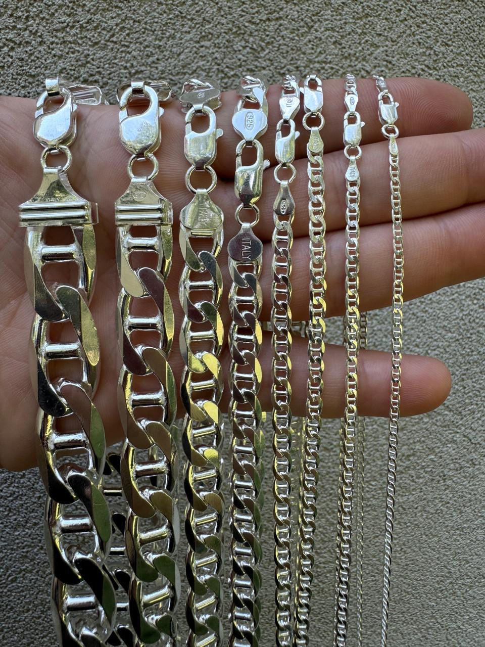 Mariner Link Chain Necklace Or Bracelet | 925 Sterling Silver