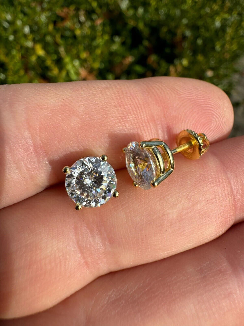 Moissanite Portuguese Cut | 100 Facets Each Stone