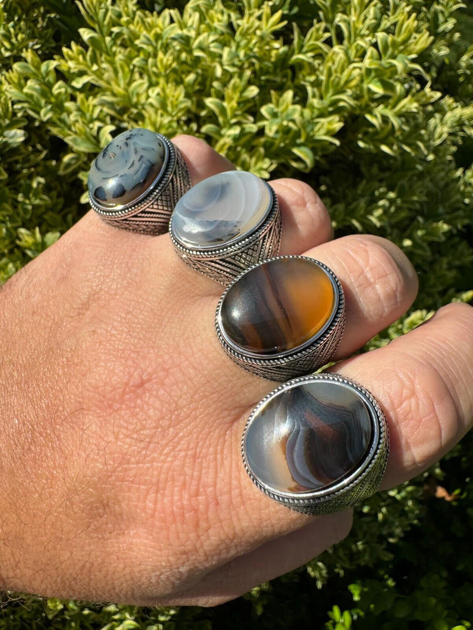 Wisdom Is Power Ring | 925 Silver Oxidized
