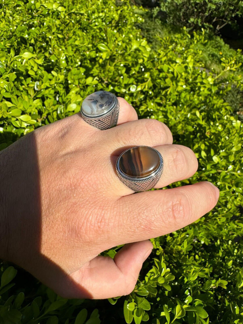 Wisdom Is Power Ring | 925 Silver Oxidized
