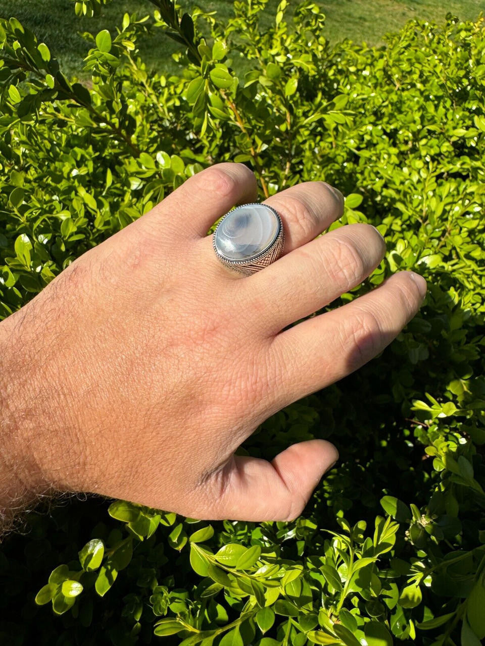 Wisdom Is Power Ring | 925 Silver Oxidized