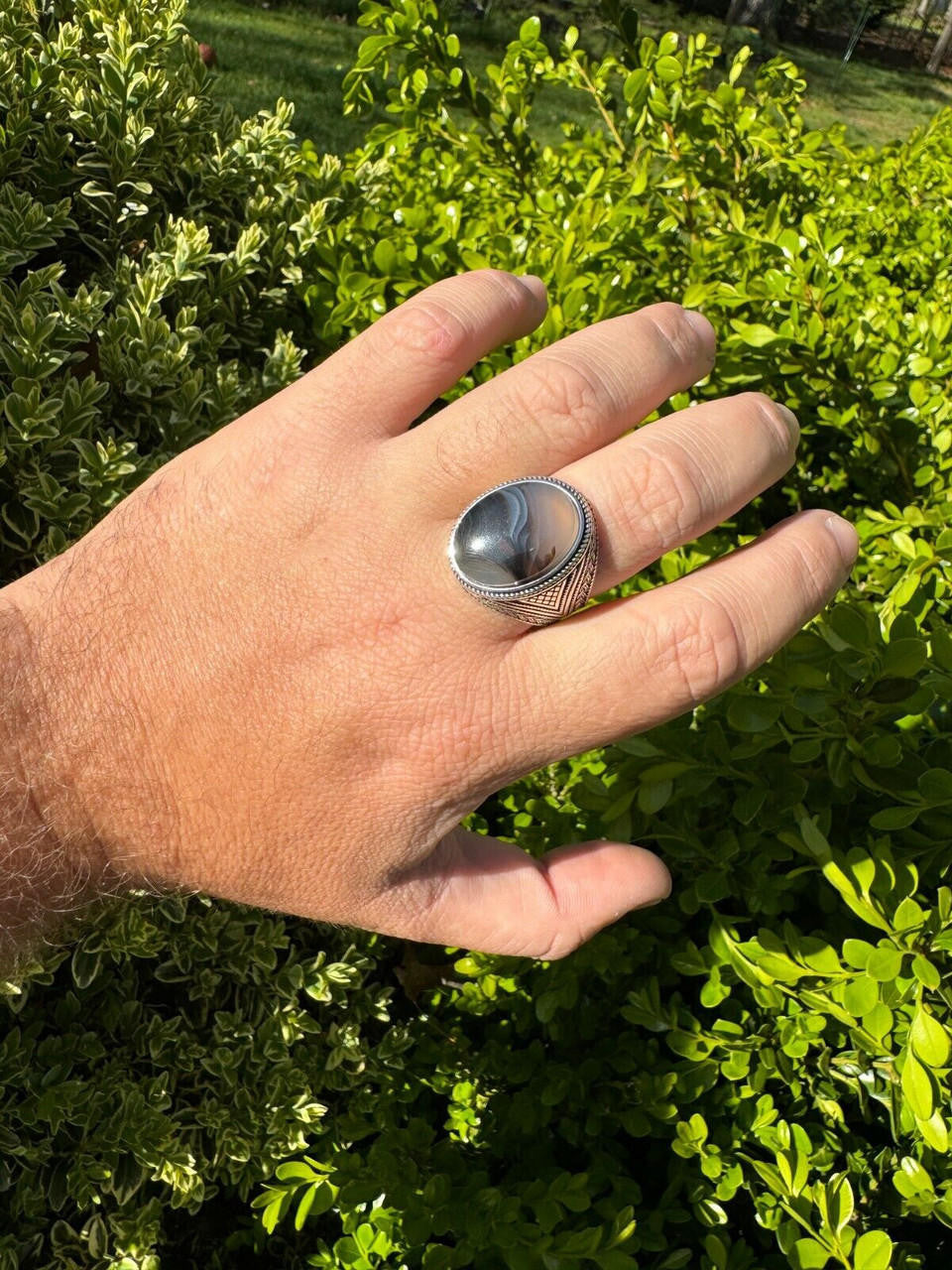 Wisdom Is Power Ring | 925 Silver Oxidized