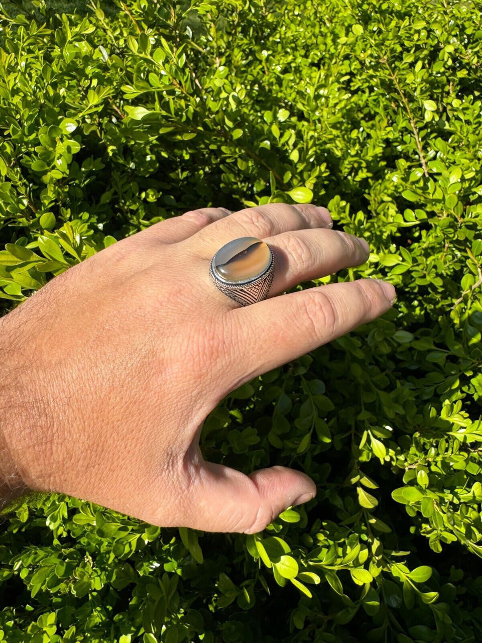 Wisdom Is Power Ring | 925 Silver Oxidized