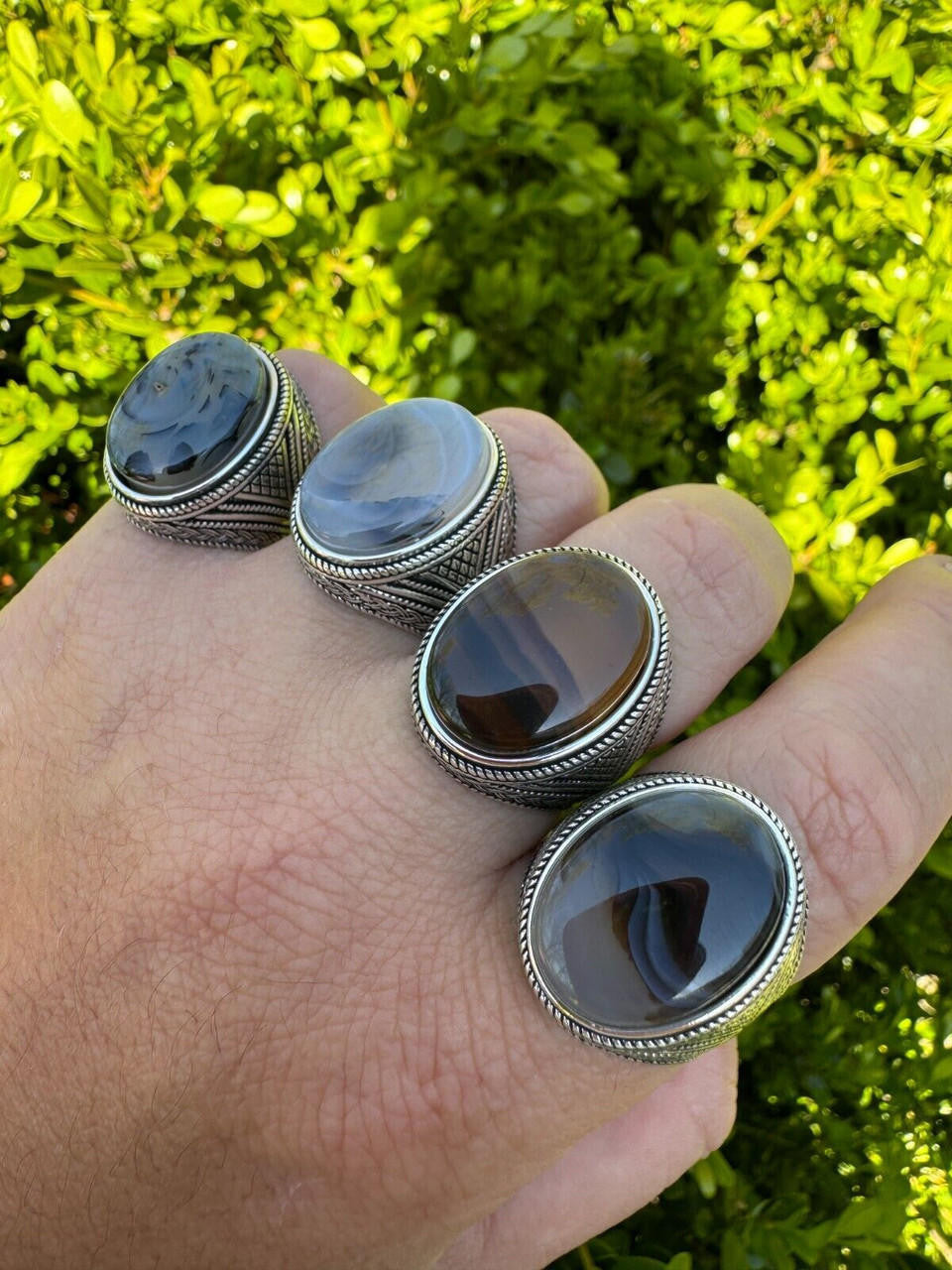 Wisdom Is Power Ring | 925 Silver Oxidized