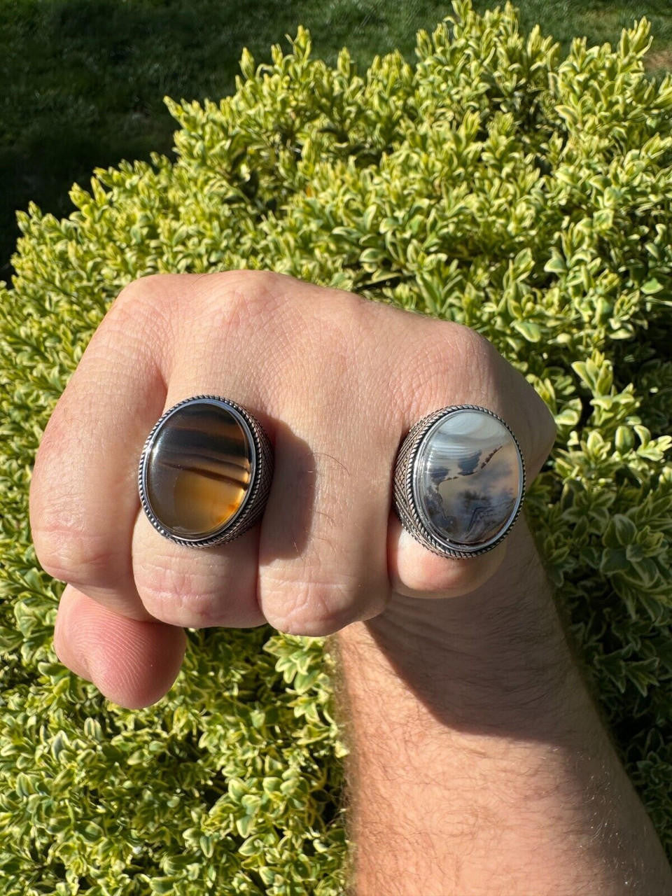 Wisdom Is Power Ring | 925 Silver Oxidized