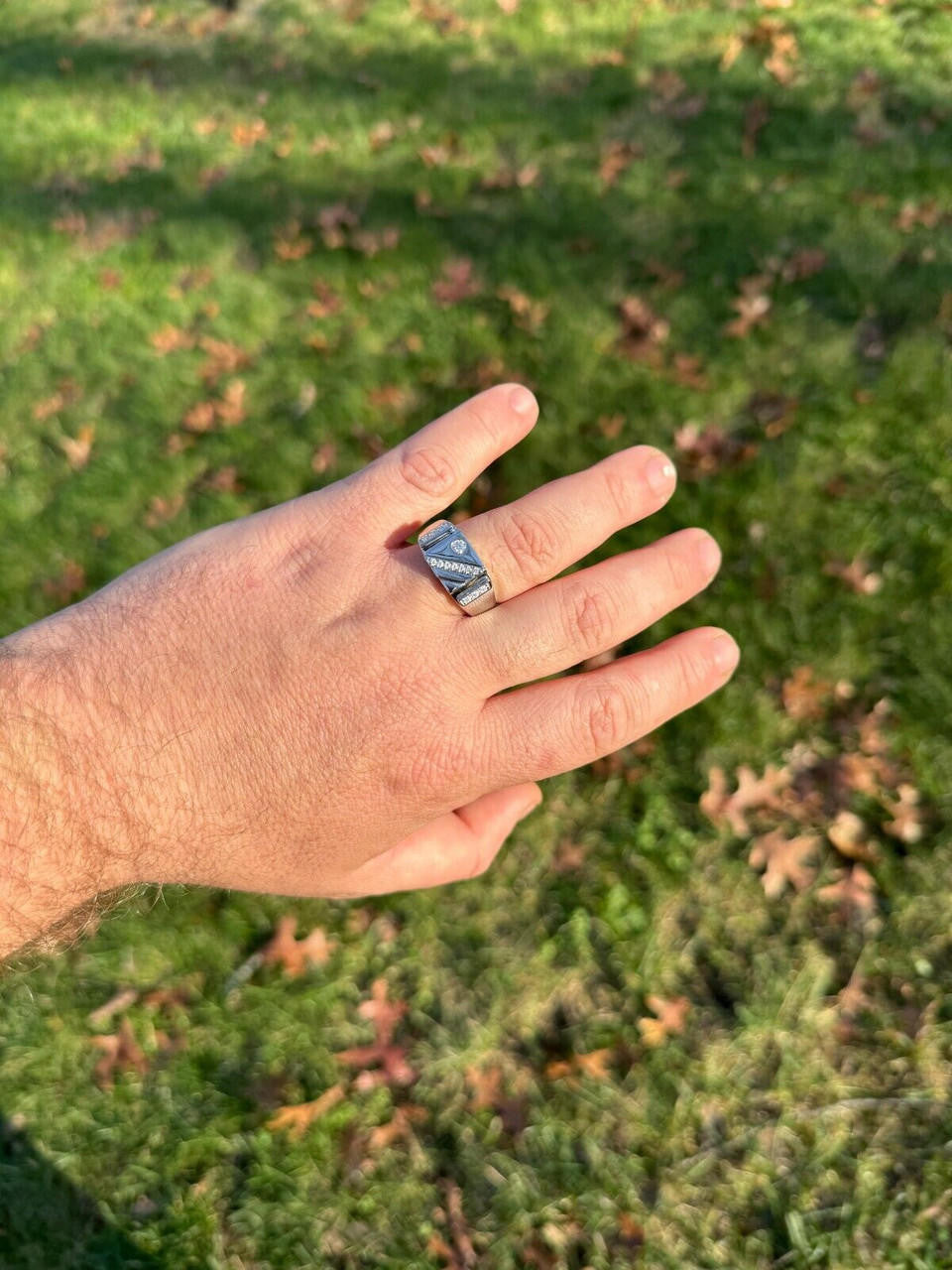 Moissanite Old Timer Ring | 925 Silver