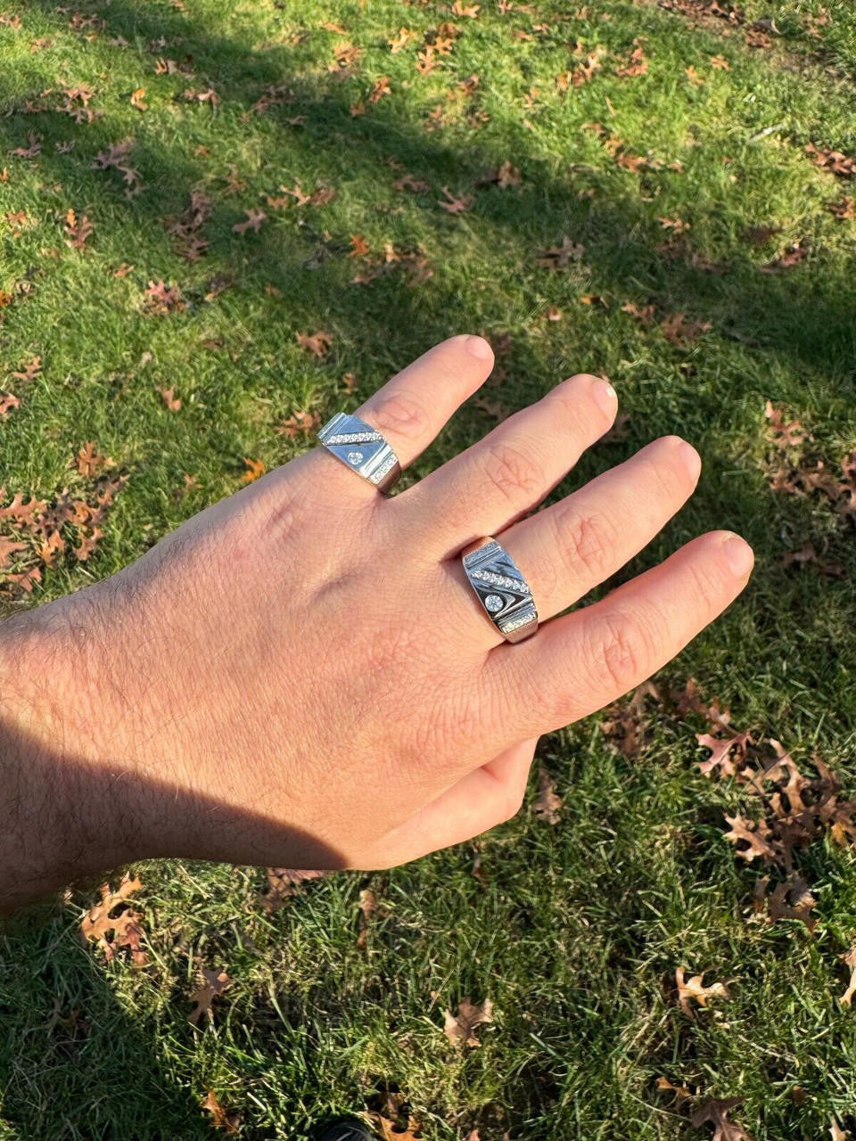 Moissanite Old Timer Ring | 925 Silver