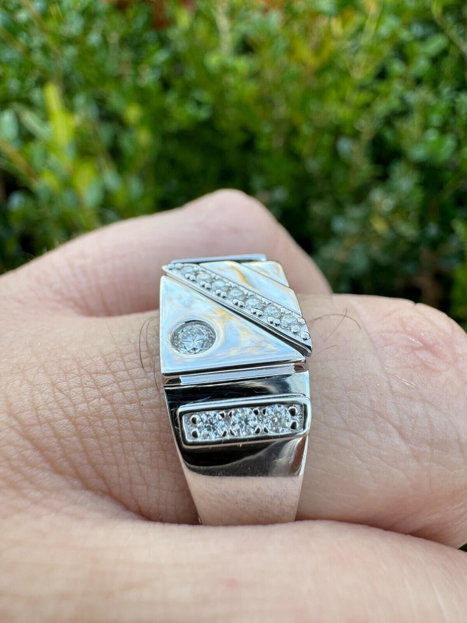 Moissanite Old Timer Ring | 925 Silver