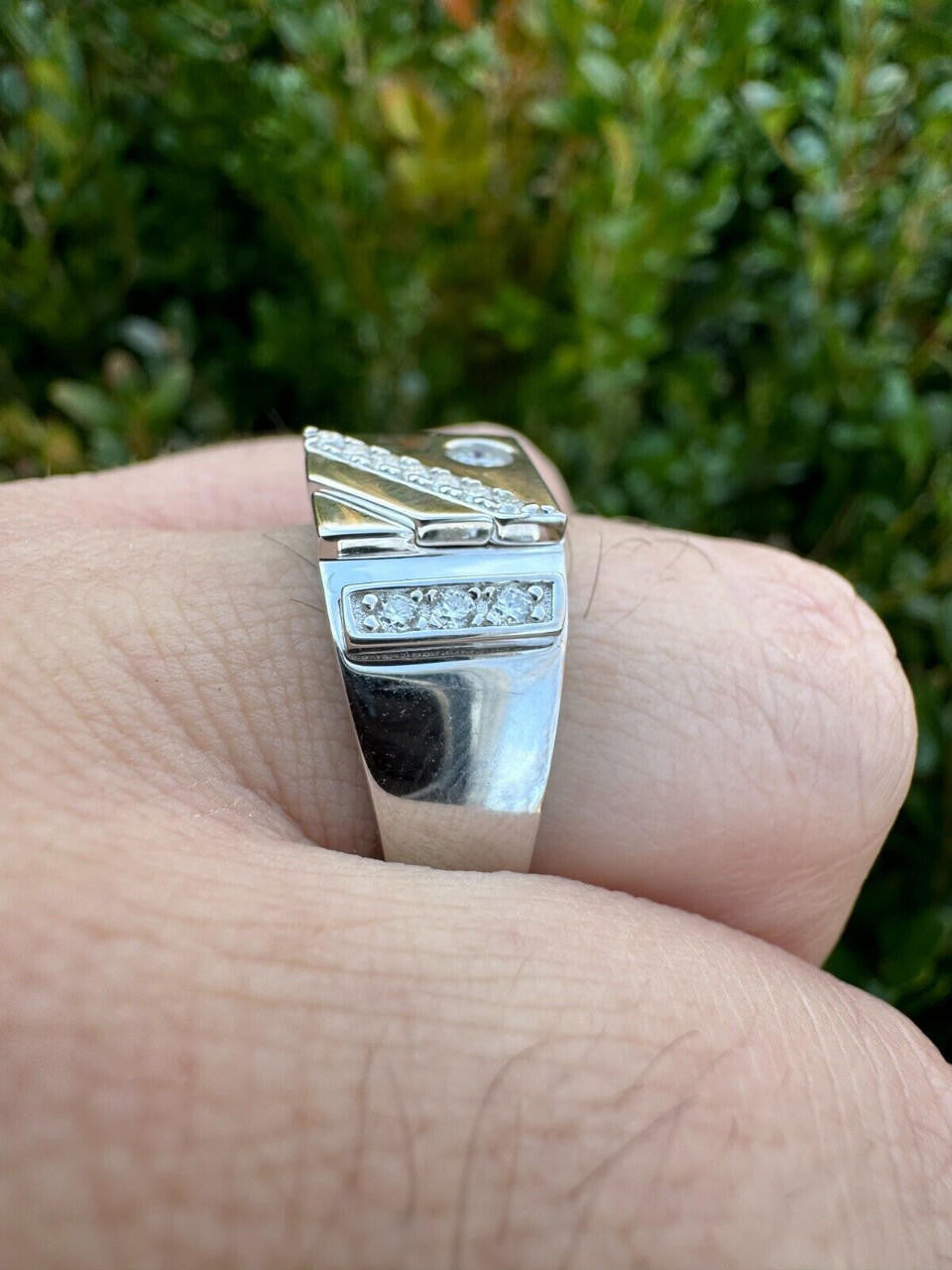 Moissanite Old Timer Ring | 925 Silver