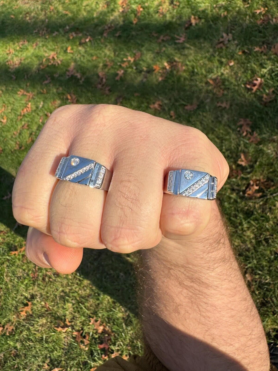 Moissanite Old Timer Ring | 925 Silver