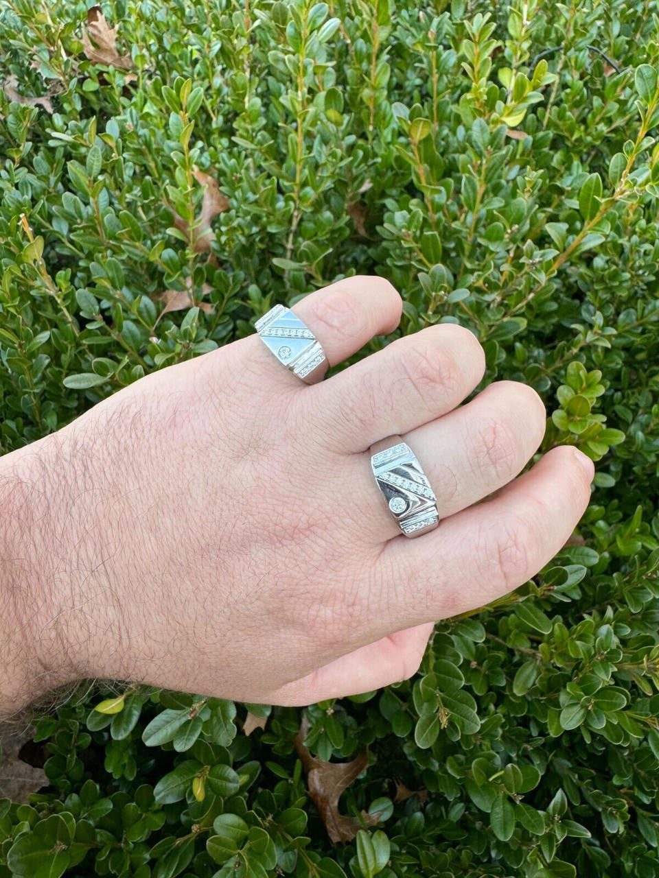 Moissanite Old Timer Ring | 925 Silver