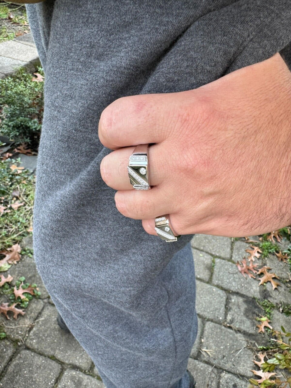 Moissanite Old Timer Ring | 925 Silver