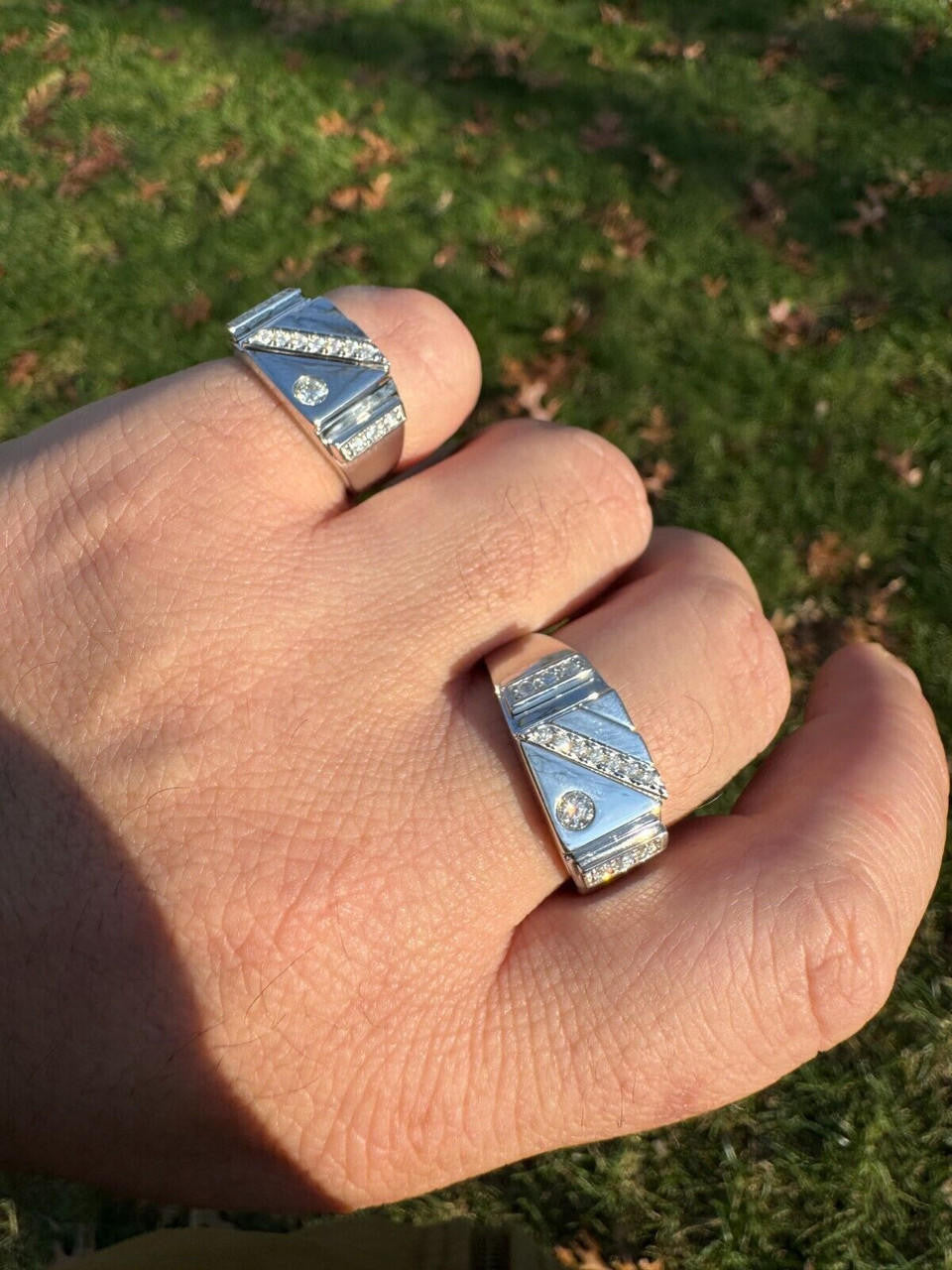 Moissanite Old Timer Ring | 925 Silver
