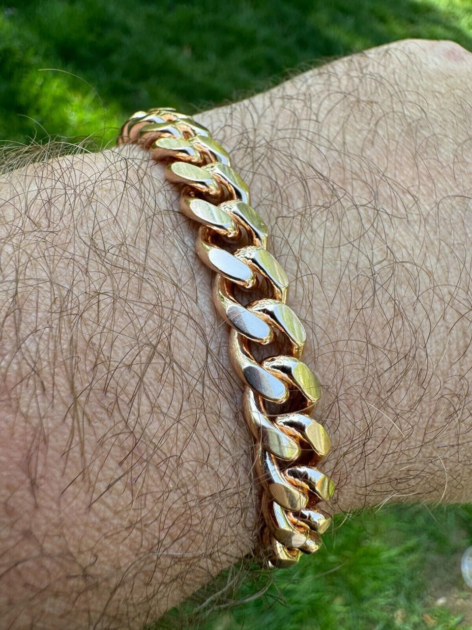 Miami Cuban Link Bracelet | 14k Rose Gold Vermeil 925 Sterling Silver
