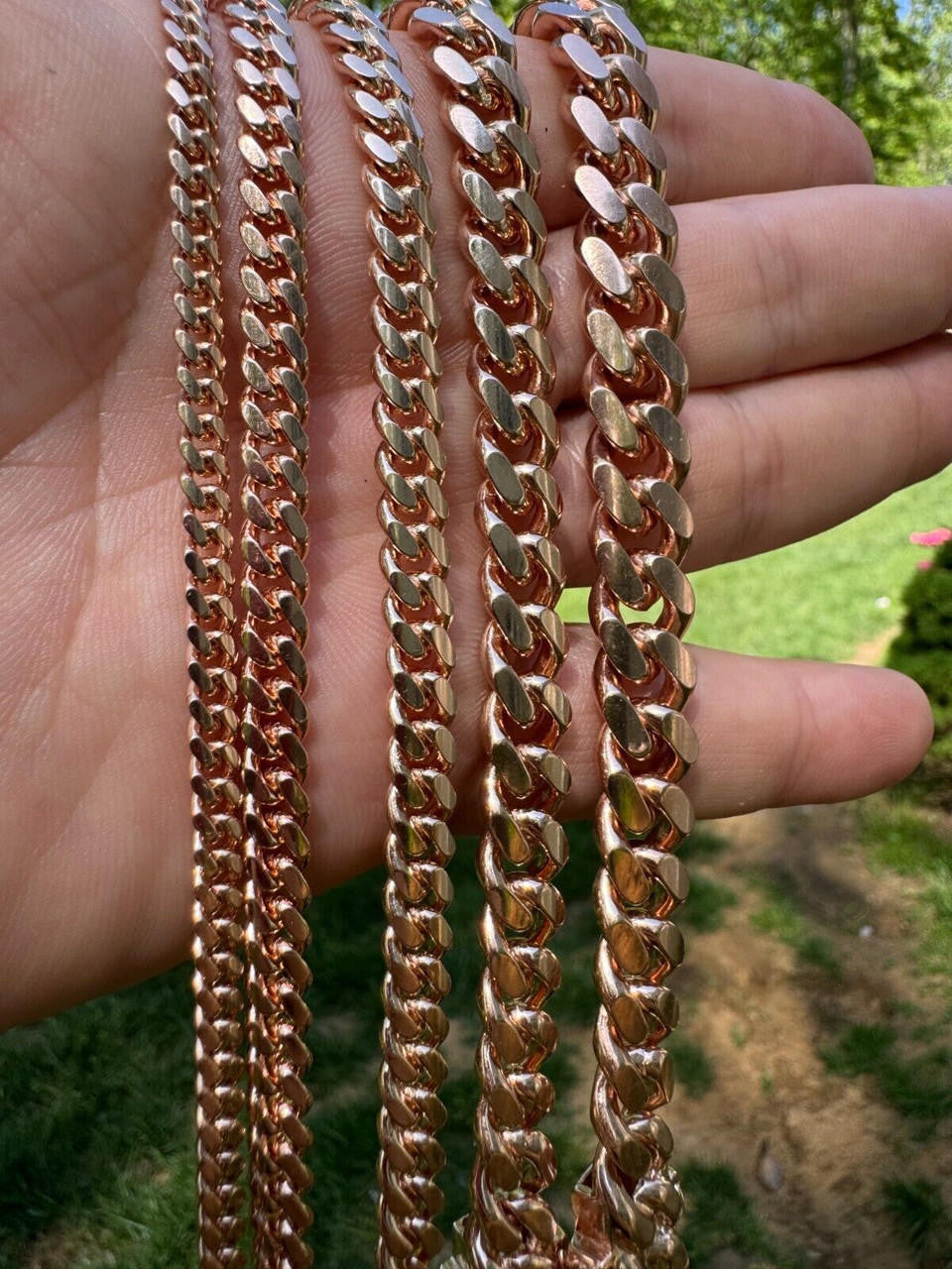 Miami Cuban Link Bracelet | 14k Rose Gold Vermeil 925 Sterling Silver