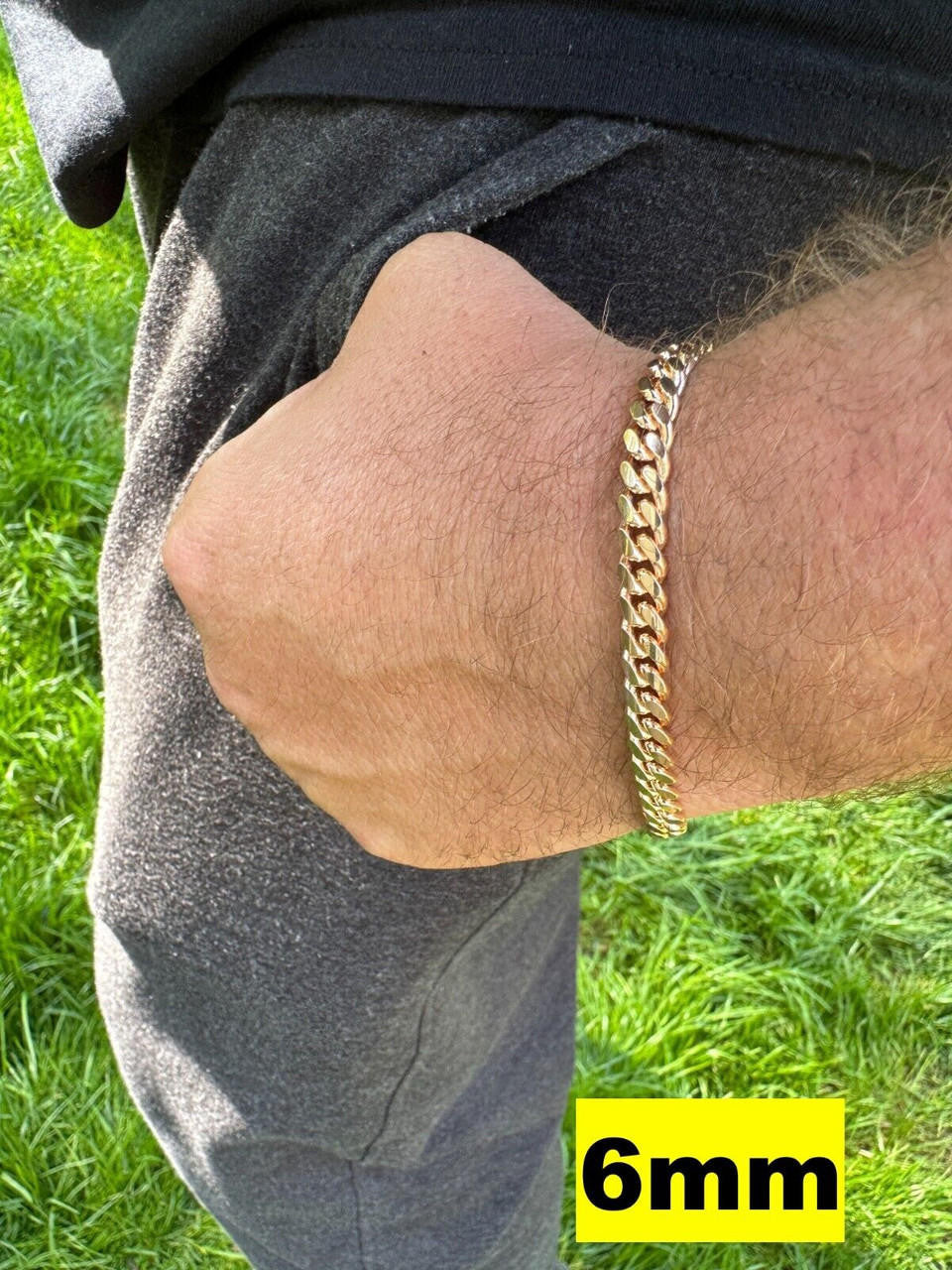 Miami Cuban Link Bracelet | 14k Rose Gold Vermeil 925 Sterling Silver
