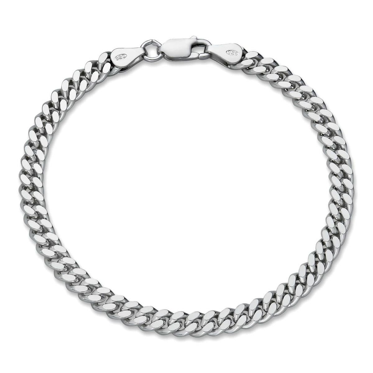 Miami Cuban Link Bracelet Lobster Clasp | 925 Sterling Silver