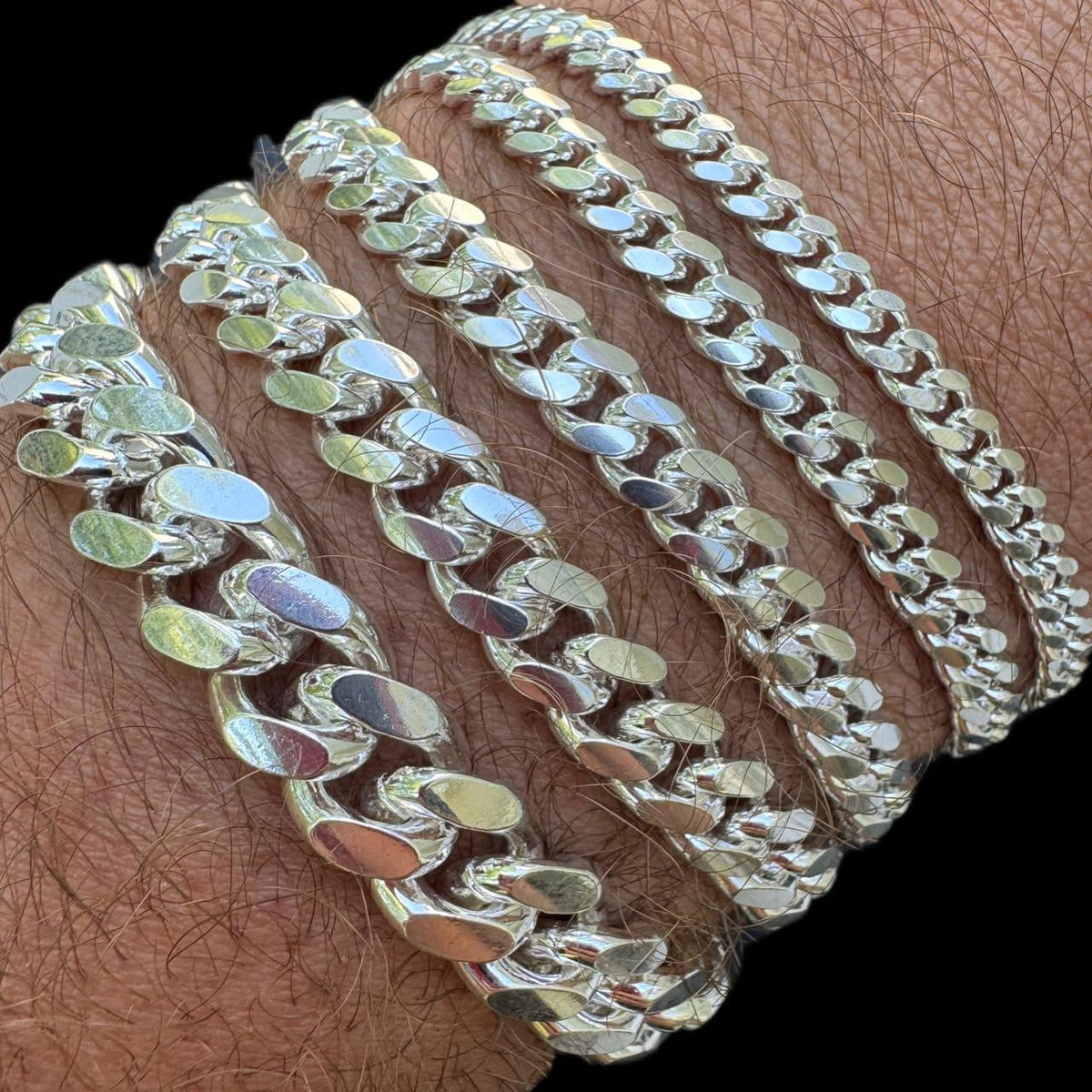 Miami Cuban Link Bracelet Lobster Clasp | 925 Sterling Silver