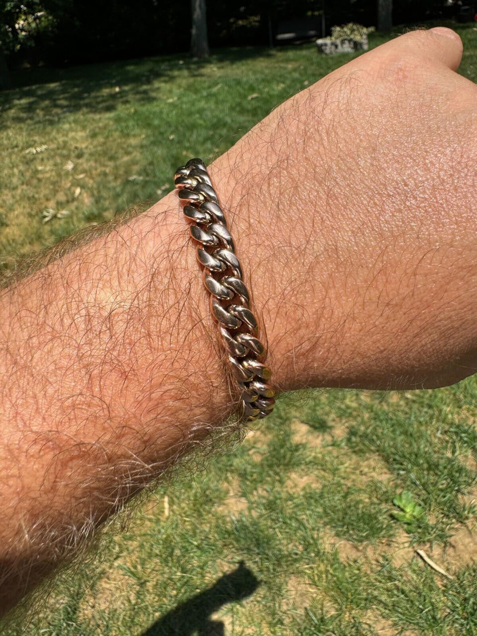 Miami Cuban Link Bracelet W. CZ Clasp | Rose Gold Plated Stainless Steel