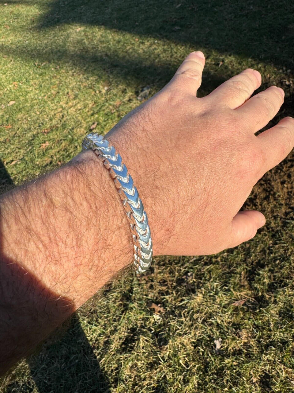 Modern Franco Link Bracelet W. Box Lock | 925 Sterling Silver