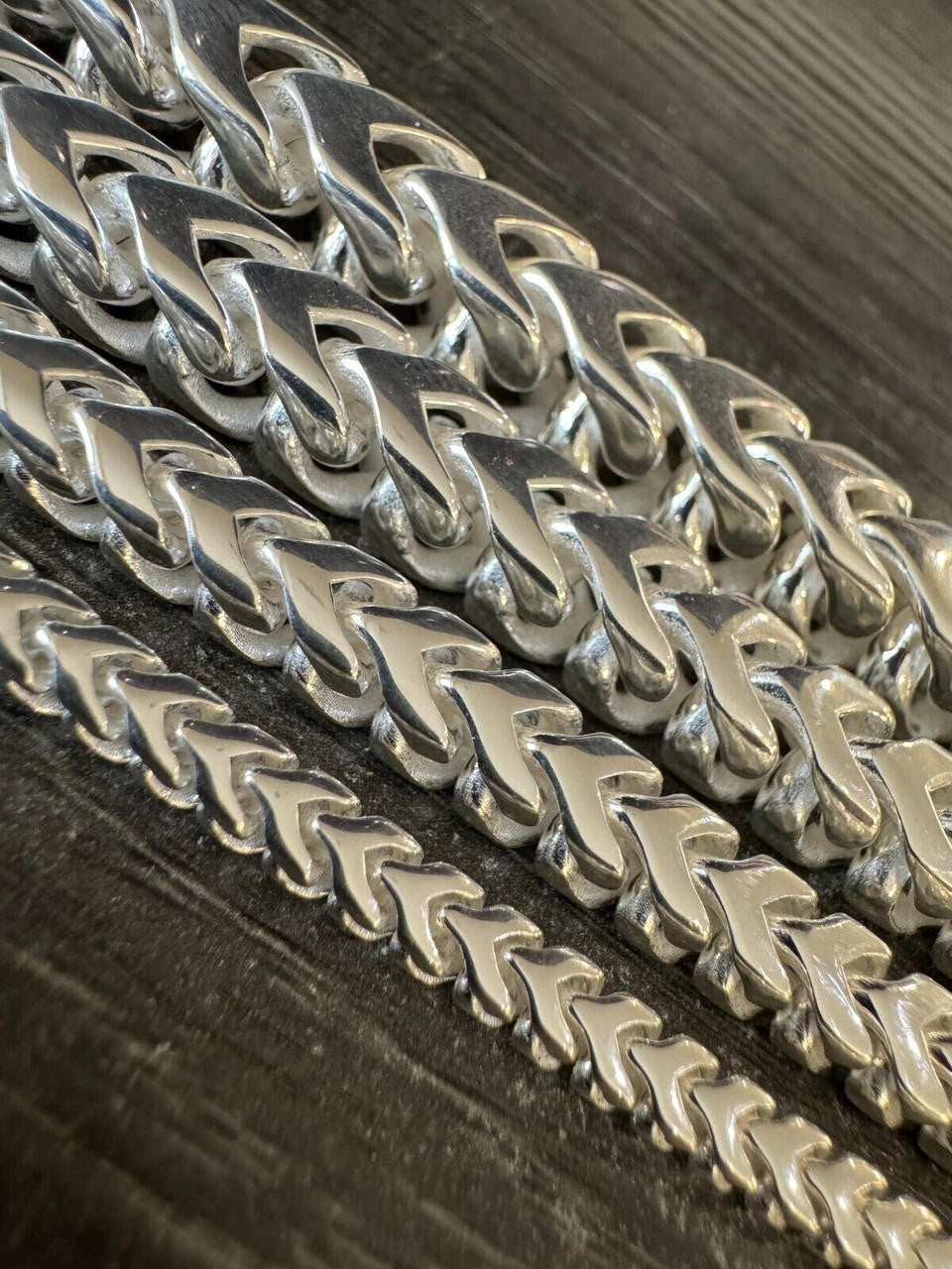 Modern Franco Link Bracelet W. Box Lock | 925 Sterling Silver
