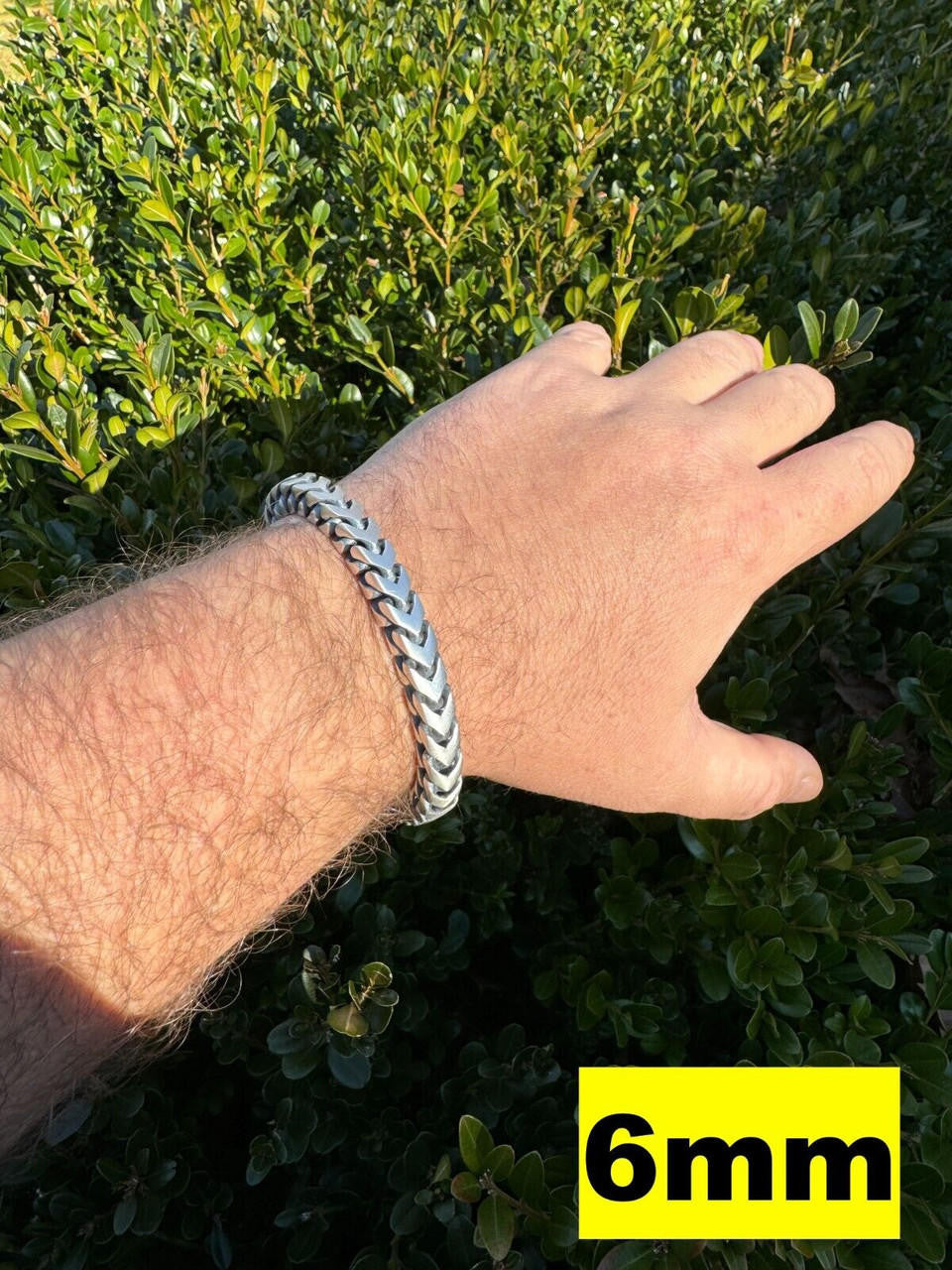 Modern Franco Link Bracelet W. Box Lock | 925 Sterling Silver Oxidized Gunmetal