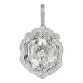Moissanite Custom Lion Pendant | 925 Silver