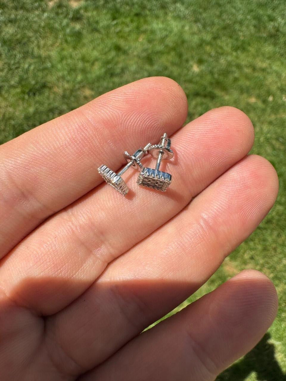 Moissanite Northern Ice Cartel Iced Out Earrings | 925 Silver