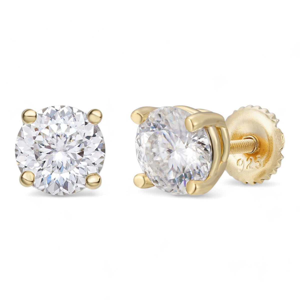 Moissanite Portuguese Cut | 100 Facets Each Stone