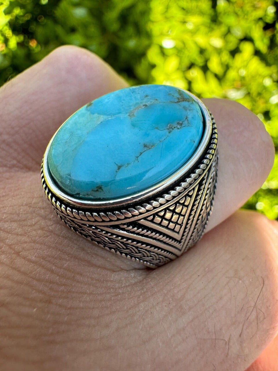 Wisdom Is Power Ring | 925 Silver Oxidized