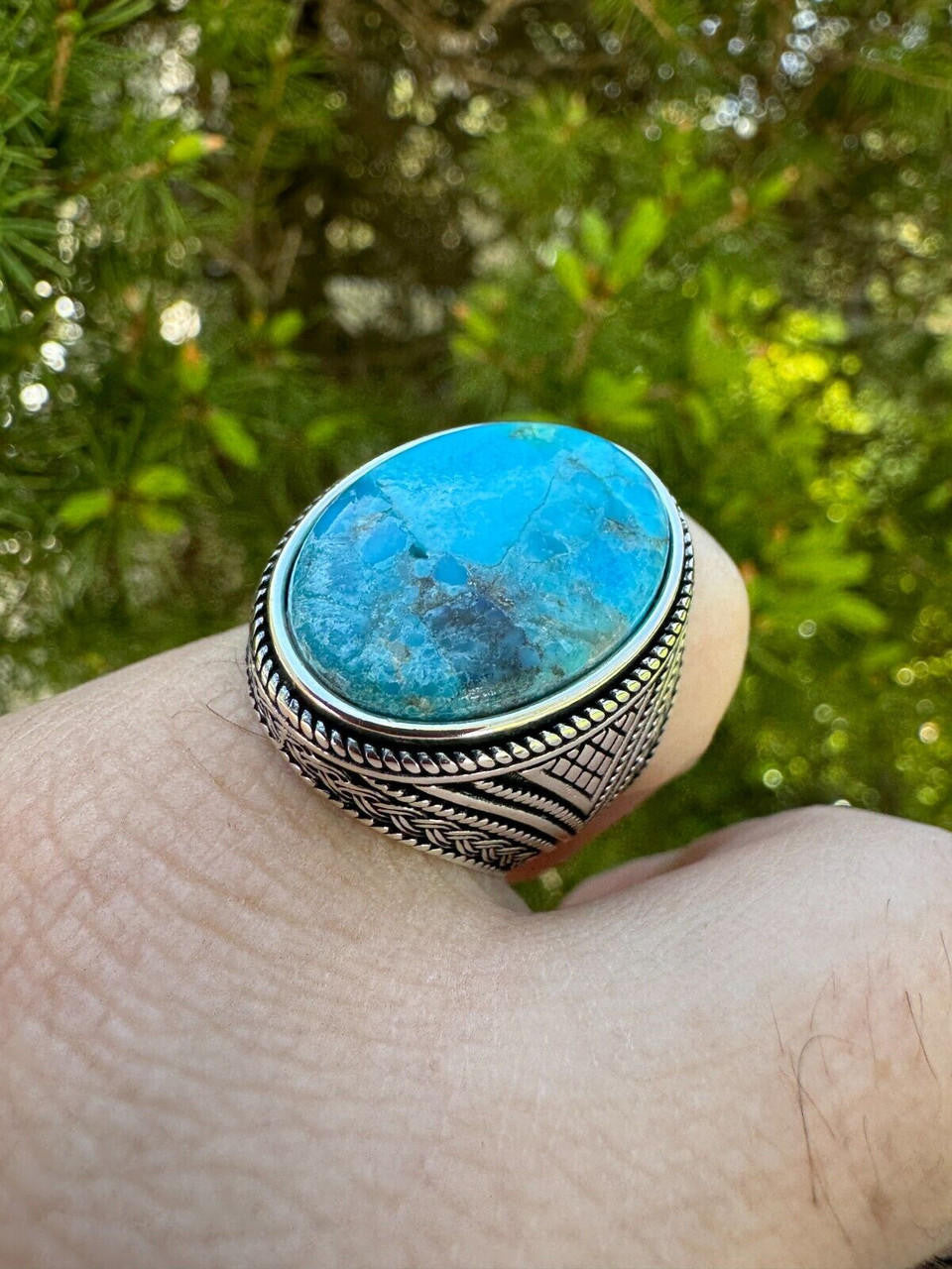 Wisdom Is Power Ring | 925 Silver Oxidized