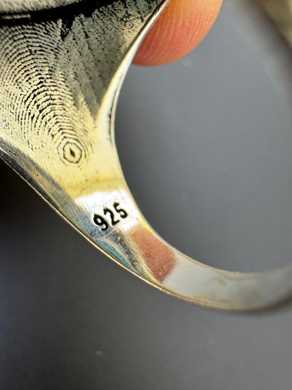 Wisdom Is Power Ring | 925 Silver Oxidized